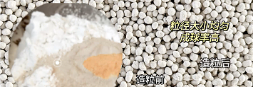 太阳GG造粒成效